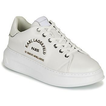 KAPRI METAL MAISON KARL LACE  women's Shoes (Trainers) in White