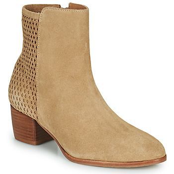 LOCA  women's Low Ankle Boots in Brown