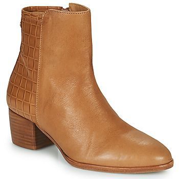 LOCA  women's Low Ankle Boots in Brown