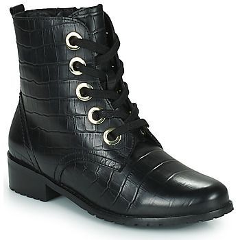 MARTI  women's Mid Boots in Black