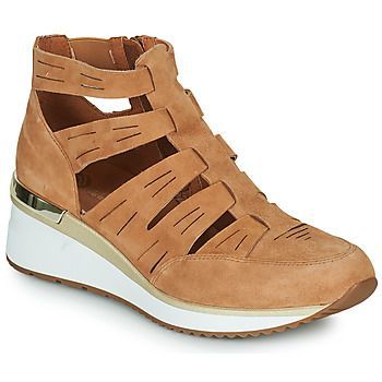 Vacano  women's Shoes (High-top Trainers) in Brown