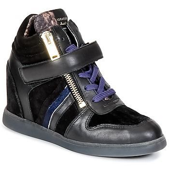 LEXINGTON  women's Shoes (High-top Trainers) in Black
