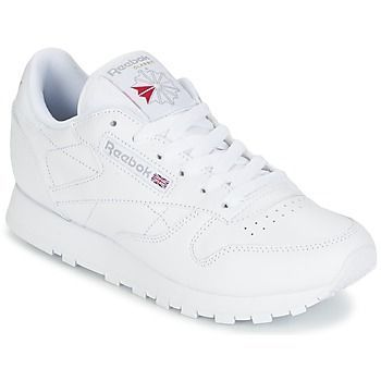 CLASSIC LEATHER  women's Shoes (Trainers) in White