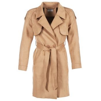 IHAMEL  women's Coat in Brown