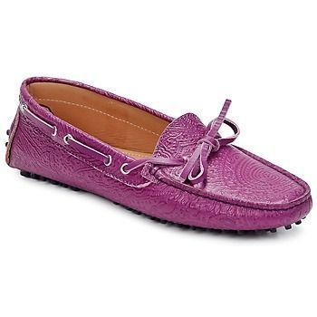 MOCASSIN 3773  women's Loafers / Casual Shoes in Purple