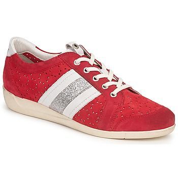 MARGOT ODETTE  women's Shoes (Trainers) in Red