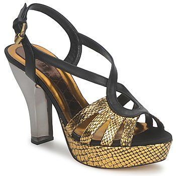 GOLD EFFECT  women's Sandals in Gold