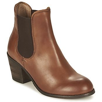 MAGGIE  women's Low Ankle Boots in Brown