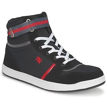 BASKET NYLON ATTACHE  women's Shoes (High-top Trainers) in Black