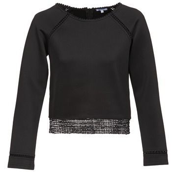 AMELIE  women's Sweatshirt in Black