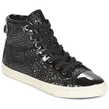 D NEW CLUB  women's Shoes (High-top Trainers) in Black