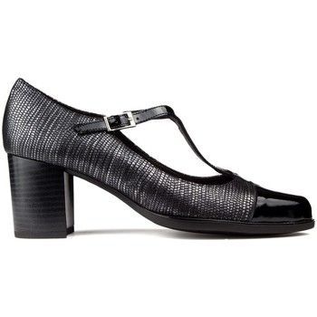 LEATHER SHOES  women's Court Shoes in Black