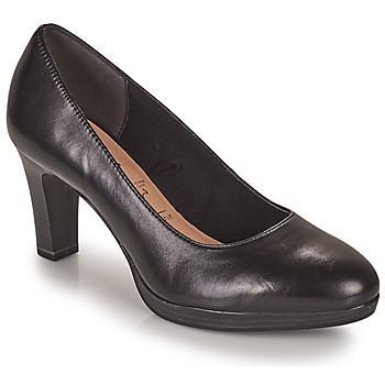 FREITAL  women's Court Shoes in Black. Sizes available:3.5,4,5,6,6.5