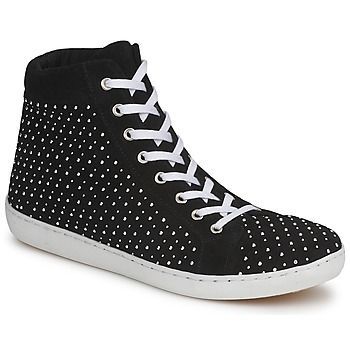 AERTUNIS  women's Shoes (High-top Trainers) in Black