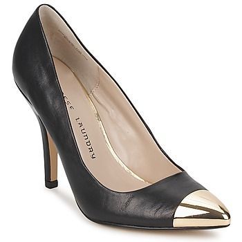 DANGER ZONE  women's Court Shoes in Black. Sizes available:4.5,5.5