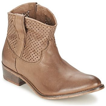 AUDREY  women's Mid Boots in Brown