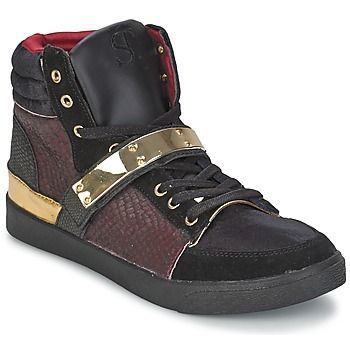 GOLDY  women's Shoes (High-top Trainers) in Red