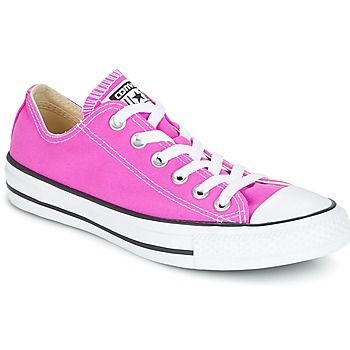 Chuck Taylor All Star Ox Seasonal Colors  women's Shoes (Trainers) in Pink