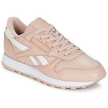 CLASSIC LEATHER  women's Shoes (Trainers) in Pink