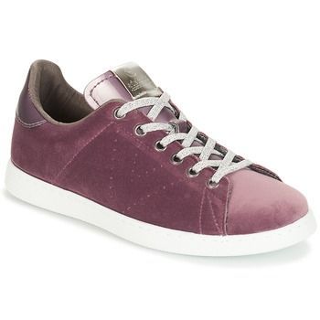 DEPORTIVO TERCIOPELO  women's Shoes (Trainers) in Purple