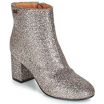 CLORA  women's Low Ankle Boots in Grey
