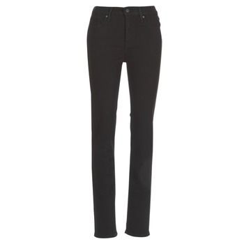 Levis  724 HIGH RISE STRAIGHT  women's Jeans in Black
