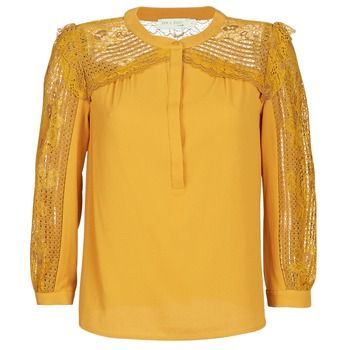 FUEGO  women's Blouse in Yellow