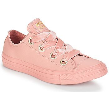ALL STAR BIG EYELETS OX  women's Shoes (Trainers) in Pink