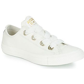 ALL STAR BIG EYELETS OX  women's Shoes (Trainers) in White