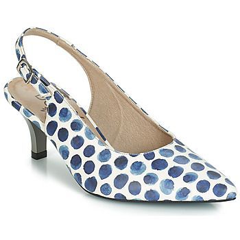 7814  women's Court Shoes in Blue