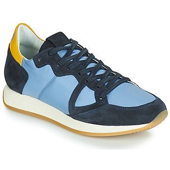 MONACO VINTAGE BASIC  women's Shoes (Trainers) in Blue