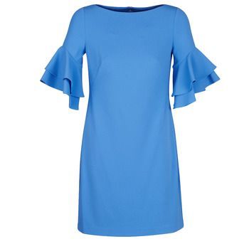 BLUE DAY DRESS  women's Dress in Blue