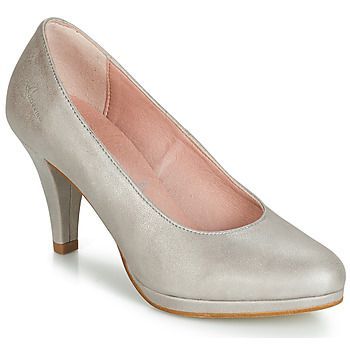 7118  women's Court Shoes in Silver
