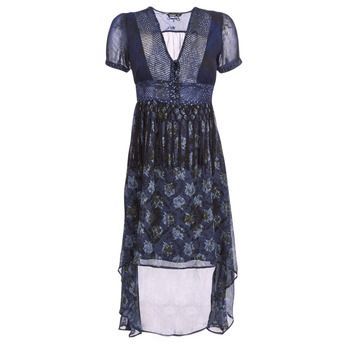 MINALI  women's Long Dress in Blue
