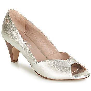 JIKOTIZE  women's Court Shoes in Silver