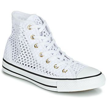 CHUCK TAYLOR ALL STAR HANDMADE CROCHET HI  women's Shoes (High-top Trainers) in White