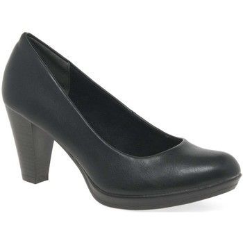 Claudia Womens Dress Court Shoes  women's Court Shoes in Black. Sizes available:4,5,6