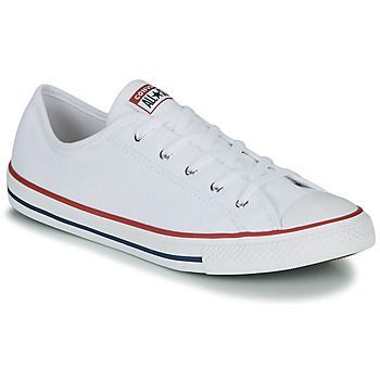 CHUCK TAYLOR ALL STAR DAINTY GS  CANVAS OX  women's Shoes (Trainers) in White