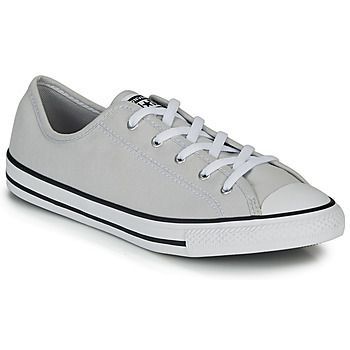 CHUCK TAYLOR ALL STAR DAINTY GS  CANVAS OX  women's Shoes (Trainers) in Grey