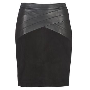 JENI  women's Skirt in Black