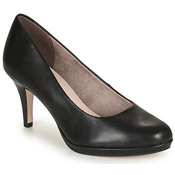 CAXIAS  women's Court Shoes in Black. Sizes available:4,5,6,6.5,7.5