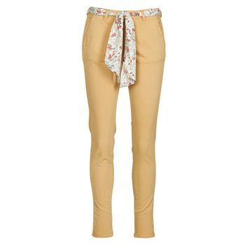 LIDY  women's Trousers in Beige. Sizes available:US 30,US 26
