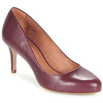FLAVIE  women's Court Shoes in Red. Sizes available:3.5
