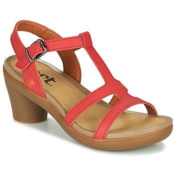 ALFAMA  women's Sandals in Red. Sizes available:8