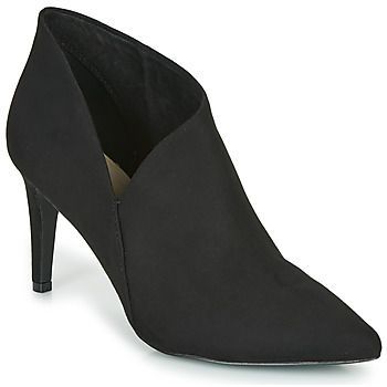LYNA  women's Low Ankle Boots in Black. Sizes available:3.5,4,6,6.5,7.5