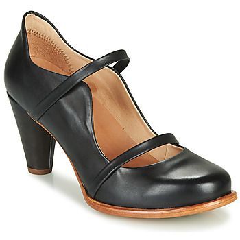 BEBA  women's Court Shoes in Black. Sizes available:5,5.5,6.5,7