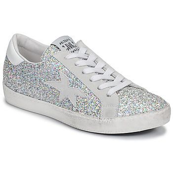 GARAMINE  women's Shoes (Trainers) in Silver
