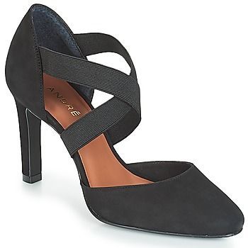 FIONA  women's Court Shoes in Black. Sizes available:3.5