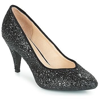 ANGELIE  women's Court Shoes in Black. Sizes available:5