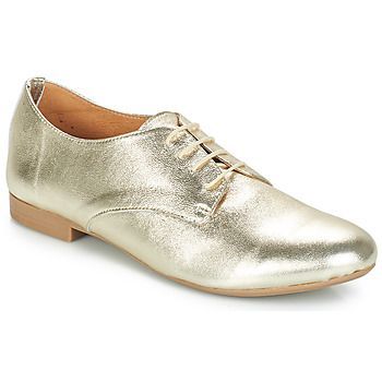 COMPLICITY  women's Casual Shoes in Gold. Sizes available:4,2.5